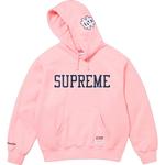 Mitchell & Ness Ncaa Толстовка с капюшоном Supreme, Розовый/Розовый - фото 3