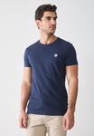Футболка Pier One Basic T-shirt, Navy/Dark Blue - фото