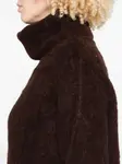 Водолазка пушистый свитер Uma Wang, коричневый - фото 5