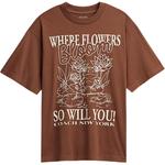 Футболка Umber COACH, коричневый - фото 3