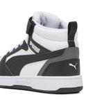 Кроссовки Rebound V6 Mid Молодежные PUMA White Black Shadow Grey, цвет grau - фото 2