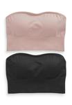 Удлиненный бюстгальтер SEAMFREE BANDEAU BRAS 2 PACK Next, черный - фото 7
