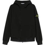 STONE ISLAND Куртка с капюшоном и нашивкой с логотипом, Black - фото