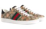 Кроссовки ace gg supreme 'berry print' Gucci, бежевый - фото 4