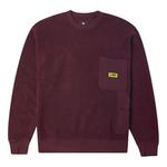Свитер carpenter crew pullover sweater 'brown' Converse, коричневый - фото