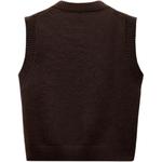ZARA Tank Top Women's Dark Brown - фото 4