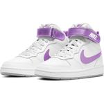 Детские кроссовки Nike Court Borough Mid 2 Nike, белый - фото 5