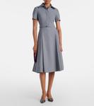 Платье миди с поясом Iwona Emilia Wickstead, серый - фото 2