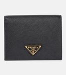Кошелёк из кожи Saffiano с логотипом Prada - фото