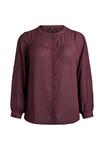 Блуза Zizzi Blouse, Fudge/Bordeaux - фото 4