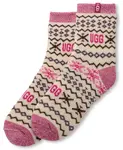 Женские носки UGG Cressida Cozy Novelty Quarter Ugg, белый - фото 3