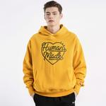 Худи с принтом логотипа HUMAN MADE, оранжевый - фото 8