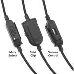 Наушники проводные Xcellon USH-202, черный - фото 3