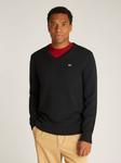Свитер Tommy Jeans Regular Fit, черный - фото