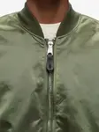 Куртка-бомбер на молнии Alpha Industries, зеленый - фото 4