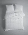 Постельное белье Diamante 135 White HNL Living - фото 4