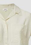 Блуза s.Oliver Button-down blouse, Helles Beige/Beige - фото 6