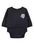 Боди с логотипом Givenchy Kids, синий - фото 5
