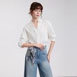 ELLE Рубашка Women's White Lapel - фото 3