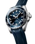 Гидроквест GMT, часы, 41 мм Longines, синий - фото 2