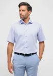 Рубашка Eterna с короткими рукавами "MODERN FIT", голубой - фото