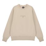 Толстовка New Balance Solid Color Round Neck Sports Pullover Khaki, хаки - фото