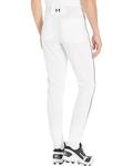 Брюки Under Armour Baseball '22 - Piped, цвет White/Black/Black - фото 2