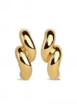 Серьги-клипсы с торсионом Alaïa, золотистый - фото