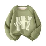 Детский свитшот Disney, зеленый - фото