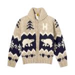 Брюки Human Made Polar Bear Cowichian, Beige - фото