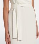 Платье миди со сборками Brunello Cucinelli, Naturale - фото 5