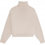 Вязаный свитер с высоким воротником Celine, oat - фото 4