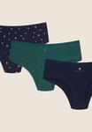 Брифы Henderson 3-PACK, Dark Blue Dark Green/Dark Blue - фото 2