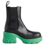 Черные травяные сапоги Bottega Veneta - фото 3