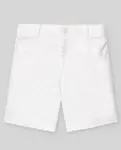 Шорты для мальчиков из холста Essential PAZ Rodríguez, белый - фото