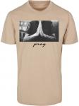 Футболка Mister Tee, бежевый - фото