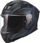Шлем LS2 ff820 rapid iii xtrem, Black/Blue - фото