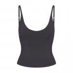 Топ с круглым вырезом SKIMS, цвет graphite - фото 6