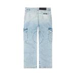 Брюки Nahmias Denim Track Logo Cargo, Light Wash - фото 2