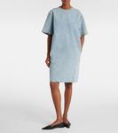 Джинсовое платье миди Toteme, Cool Blue - фото 8