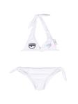 Chiara Ferragni бикини с принтом Eyelike, белый - фото
