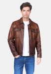 Куртка Freaky Nation Leather jacket, Saddle/Brown - фото