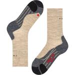 Меланжевые носки TK2 Falke, хаки - фото 4