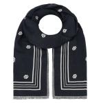 BOSS Платок 'Yllie' в синем цвете - фото