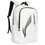 Li-Ning Polyester Backpack Unisex Baby's Breath/White - фото 3