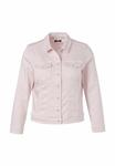 Джинсовая куртка frapp, светло-розовый - фото