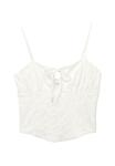 Топ PULL&BEAR Top, White - фото 5