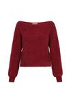 Свитер Usha, бургундия - фото