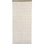 Свободная дверная штора «ЯНТАРЬ», (1 шт.) Locker, коричневый - фото