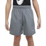 Футболка Nike для младших школьников, дымчато-серый/белый - фото 5